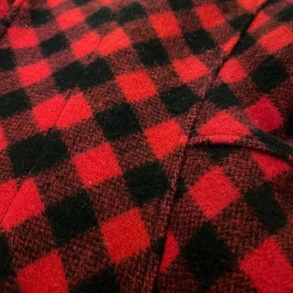 SMYTHE Red & Black Plaid Jacket - Picture 5 of 9